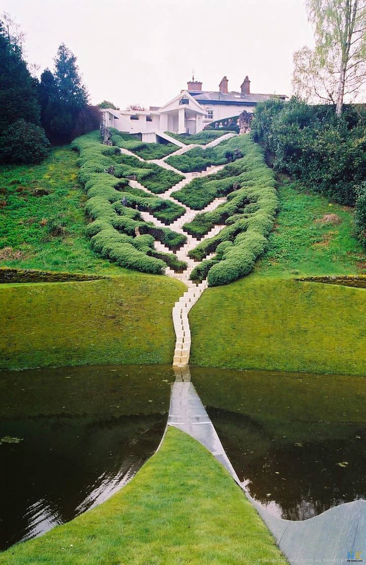 At the Garden of Cosmic Speculation, Dumfries, Scotland
