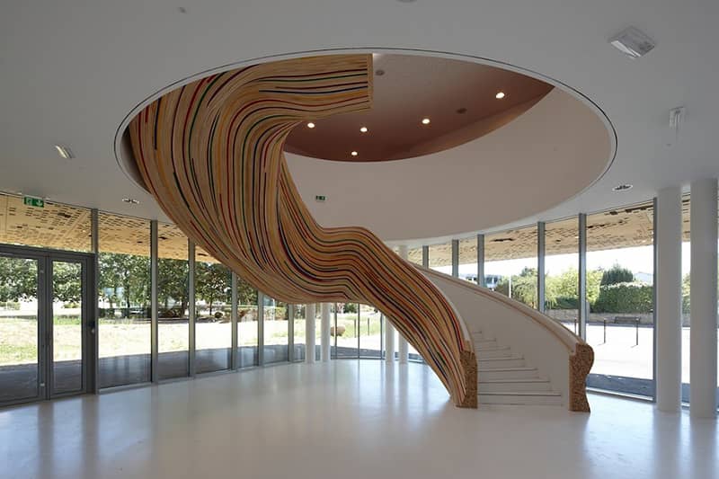 Stairs at The School of Arts – Tétrarc Architects