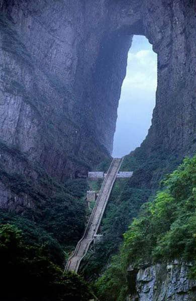 Heaven’s Stairs, Tian Men Shan China
