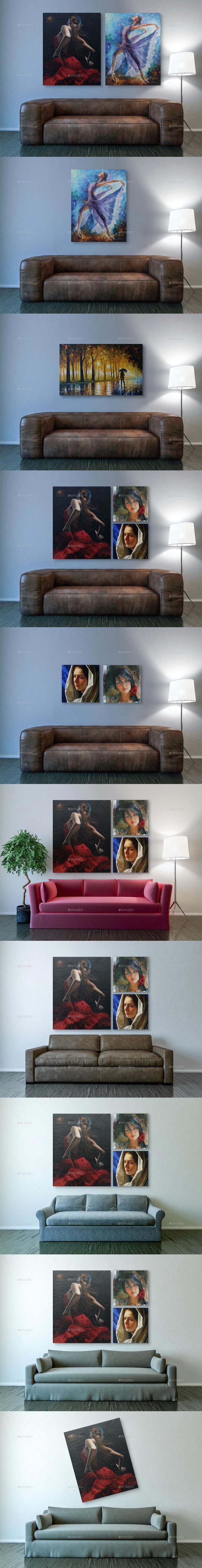 Art & Sofa Mockup