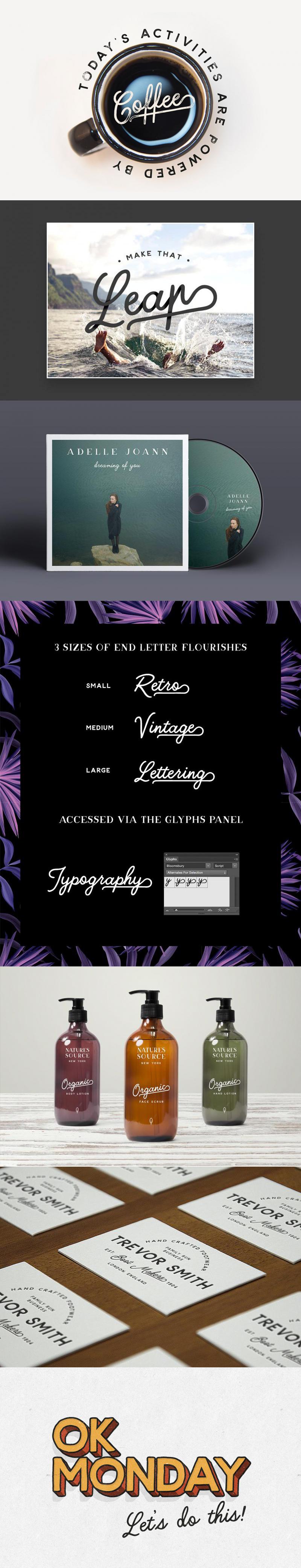 Bloomsbury - Script, Sans & Serif