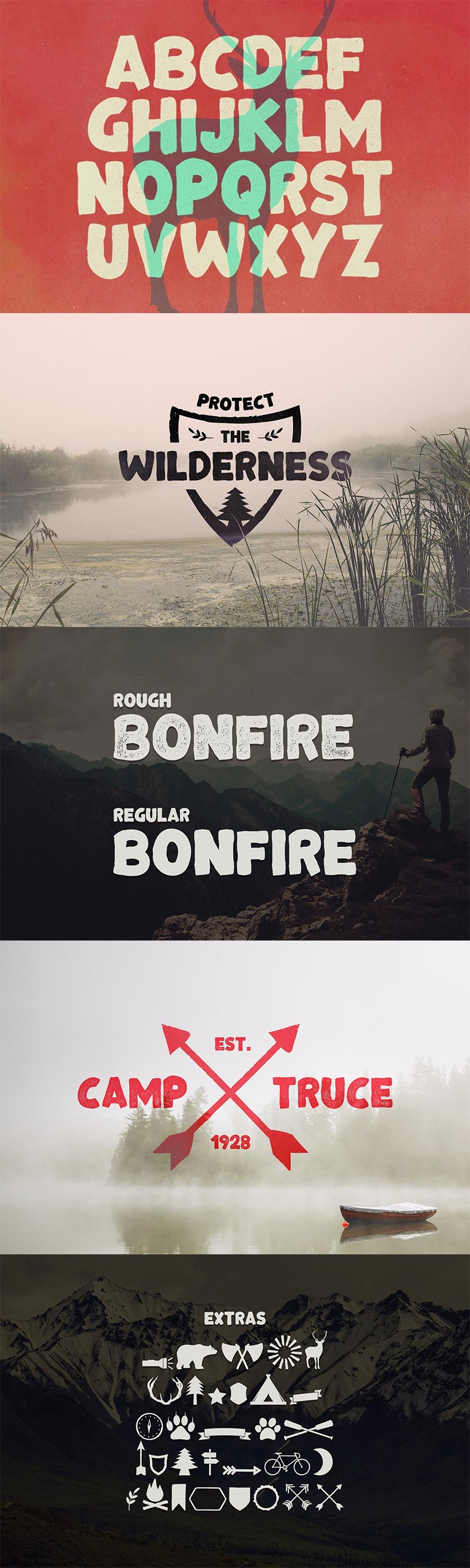 Bonfire Typeface