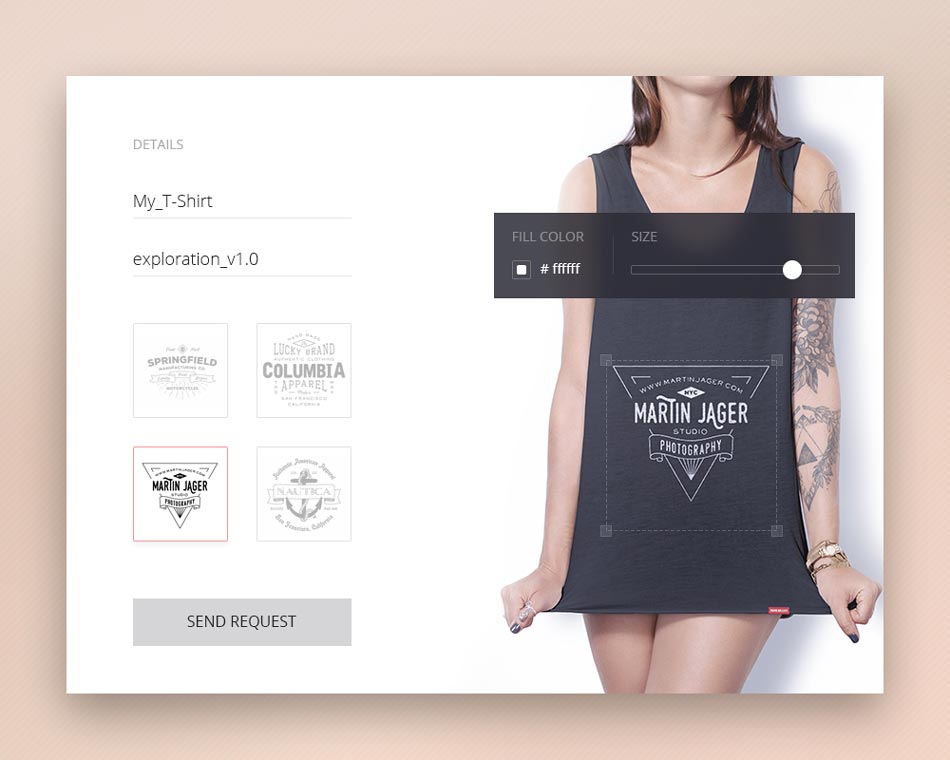 Day 015 - T-shirt Creator
