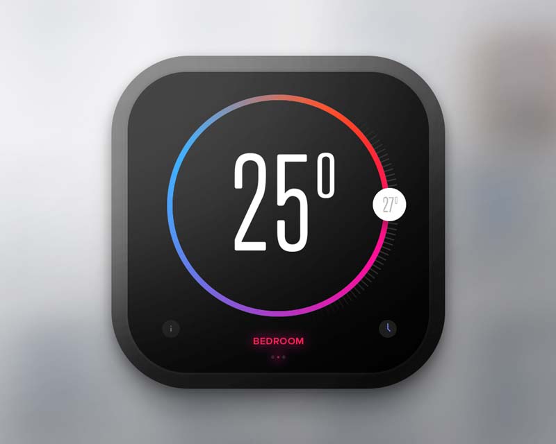 Day 020 - Thermostat Widget