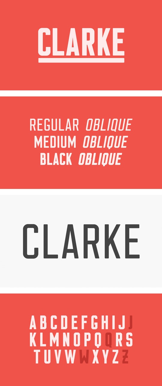 Font Clarke