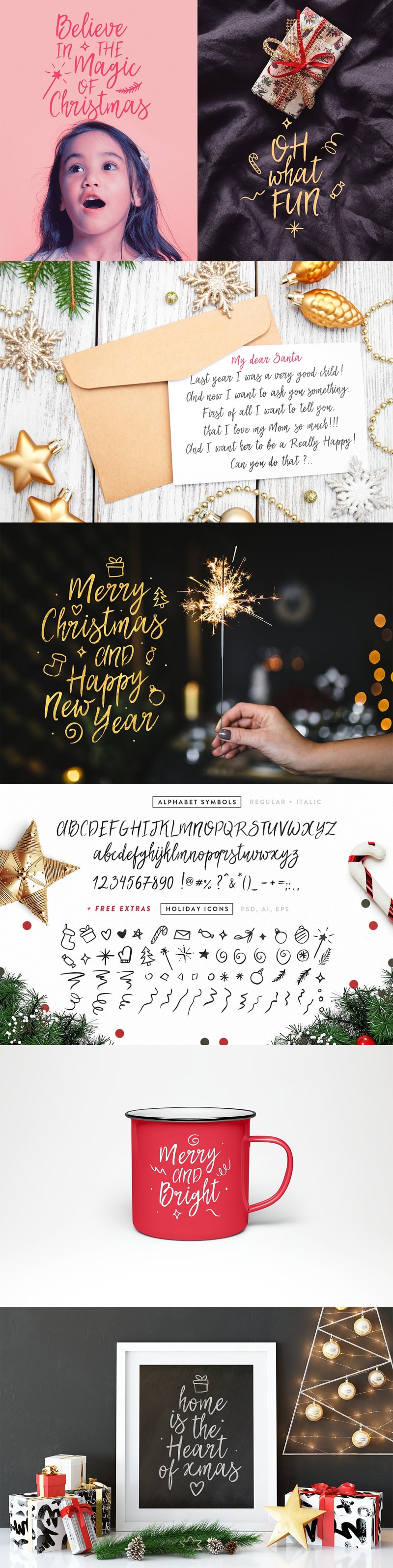 Font My Dear Santa