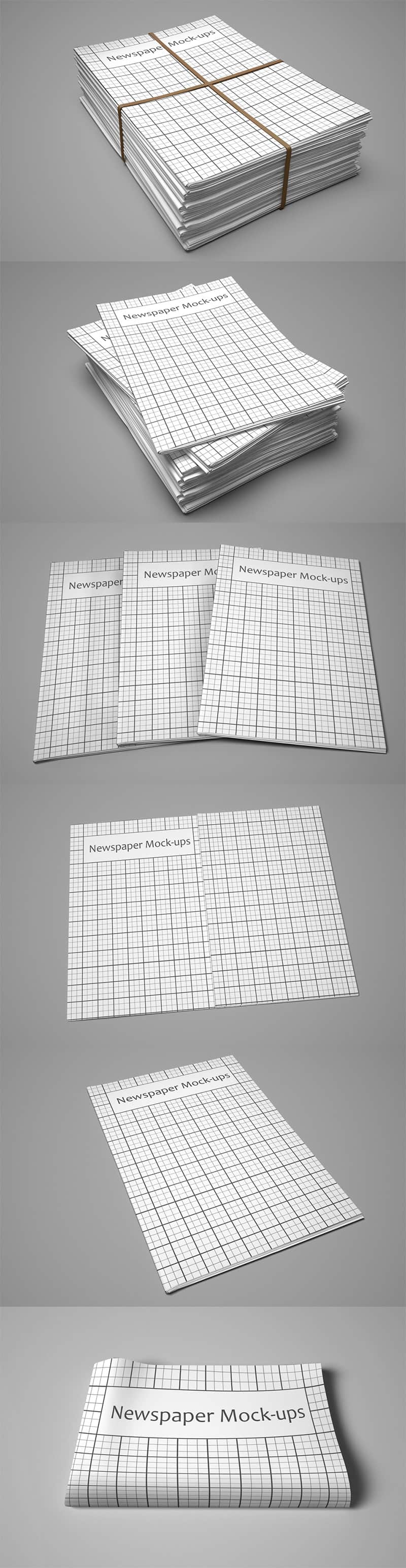 Mockup Newspaper