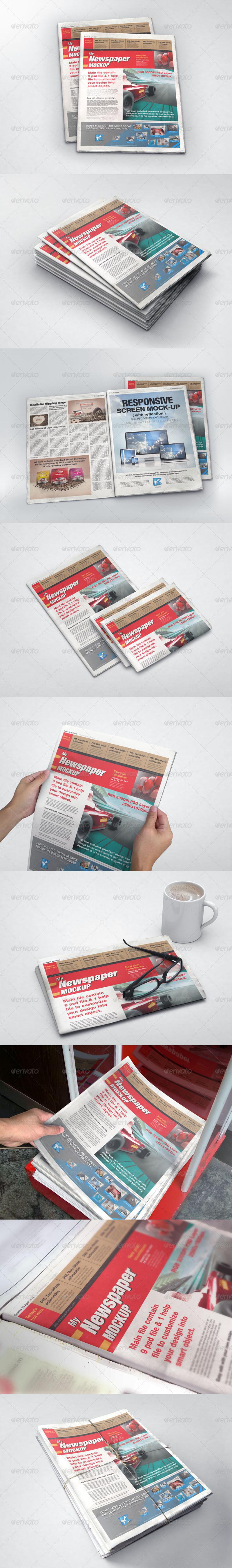 MyNewspaper Mock-up