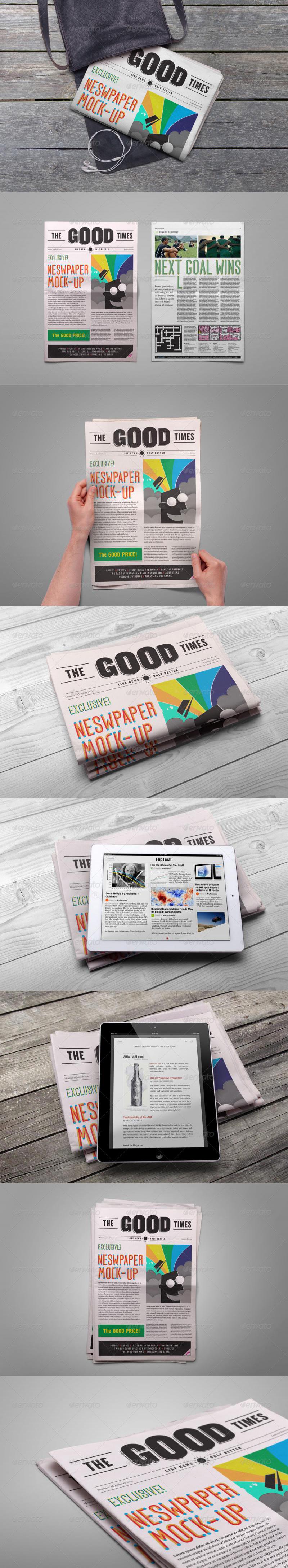 Newspaper Mock-Up