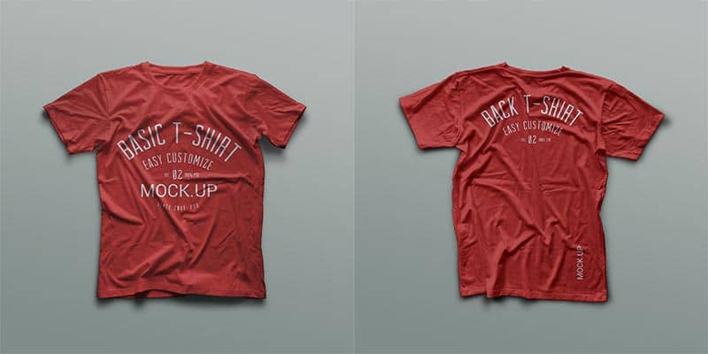 T-Shirt Mockup Volume 2