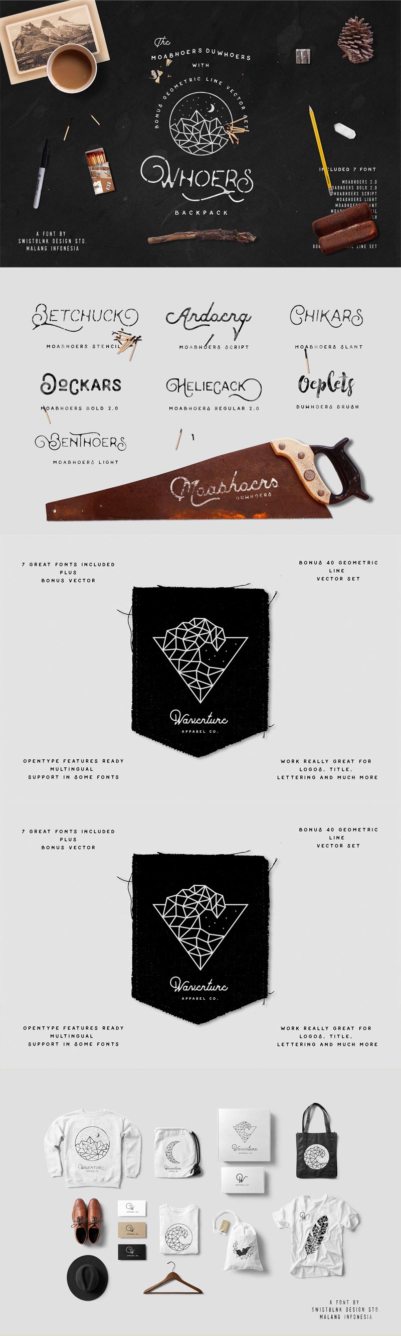 The Doewoers Font Bundle