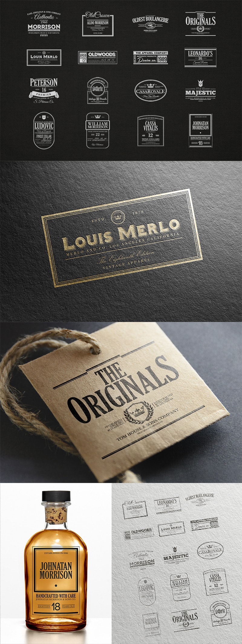 Vintage Labels & Logos Vol.4