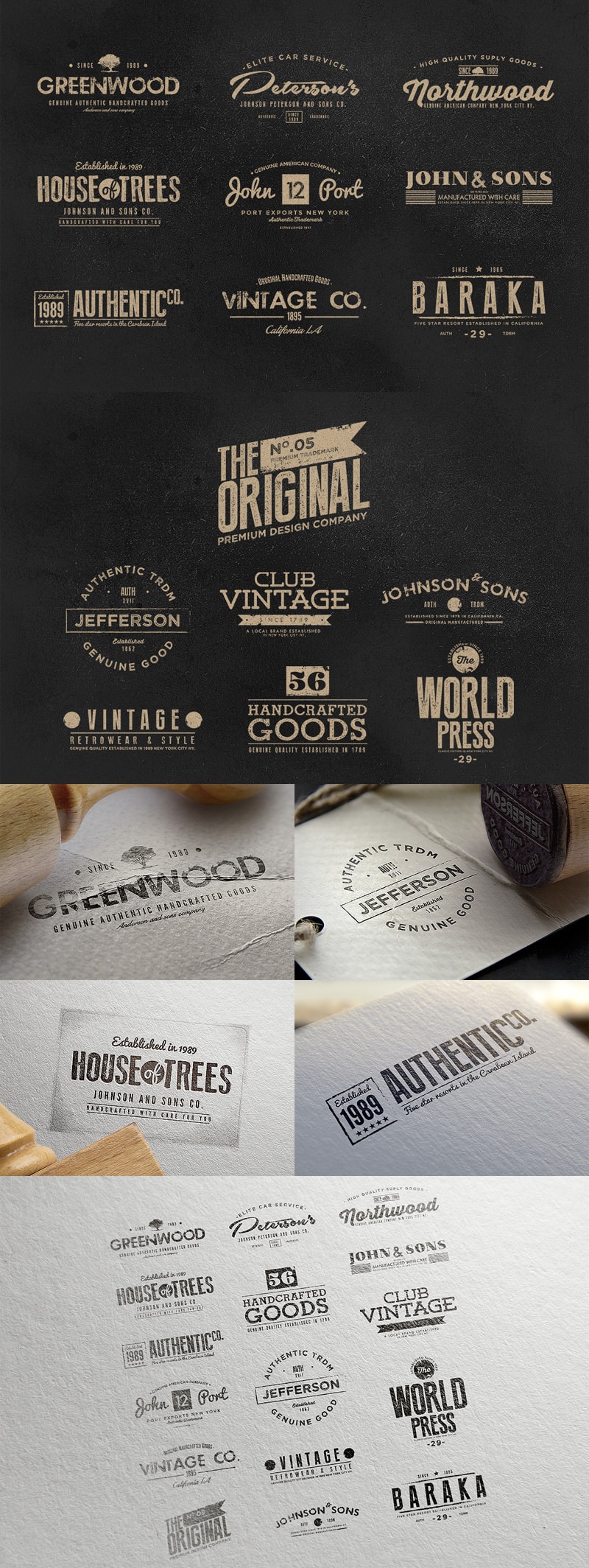 Vintage Labels & Logos Vol.7